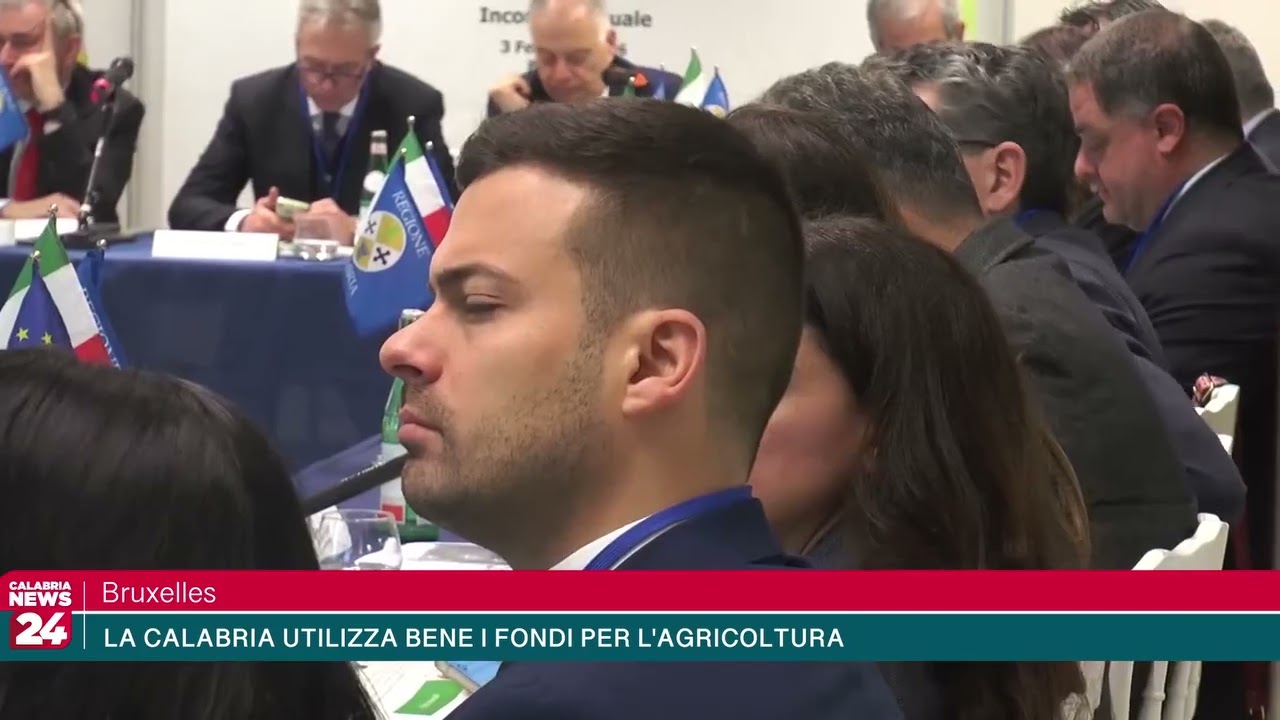 Bruxelles - La Calabria utilizza bene i fondi per l'agricoltura