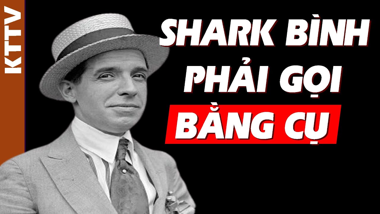 Trùm lừa đảo Ponzi - Ông tổ ngành đa cấp thế giới