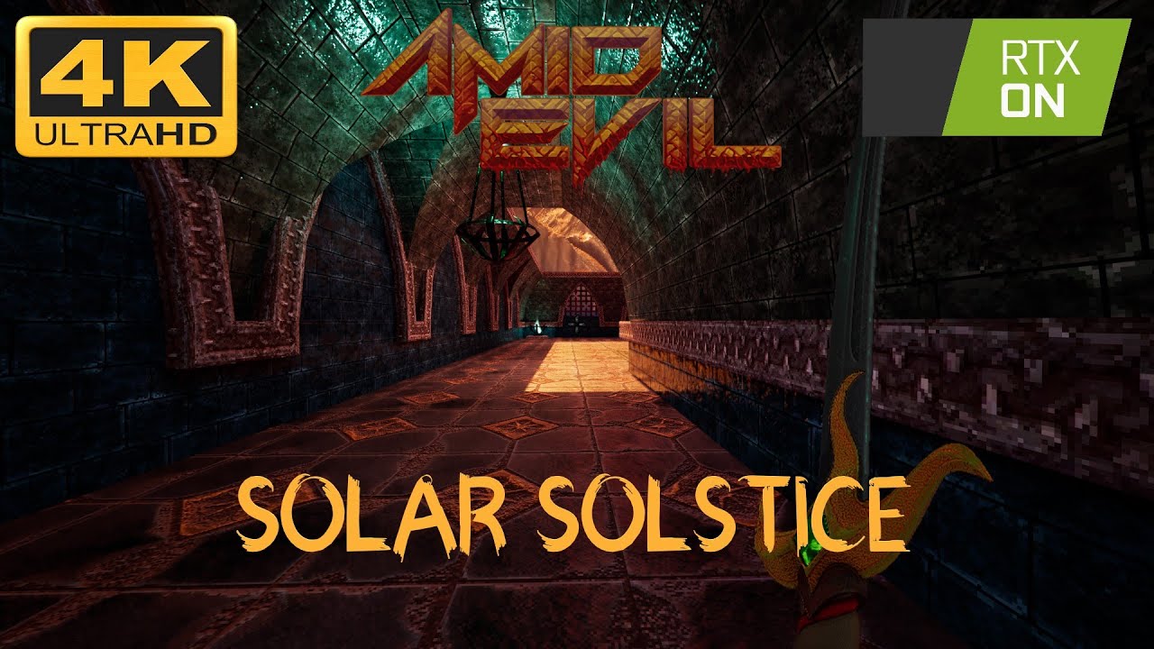 Amid Evil EP IV: Solar Solstice (All Secrets Walkthrough, RTX & 4K)