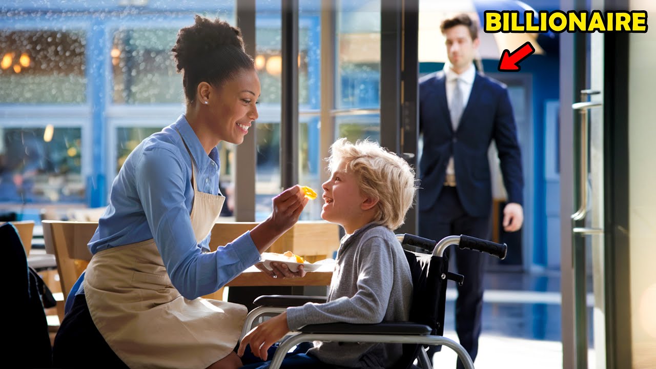 Billionaire Dad Watches Waitress Feed His Disabled Son &ndash; And Changes Her Life Forever!