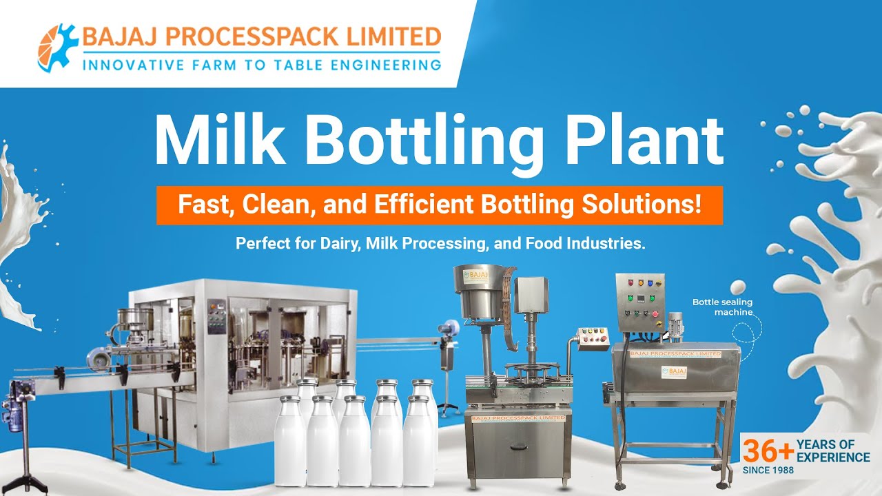 Milk Bottle Filling & Capping Machine | Automatic Milk Bottle Filling & Capping Machine #milk