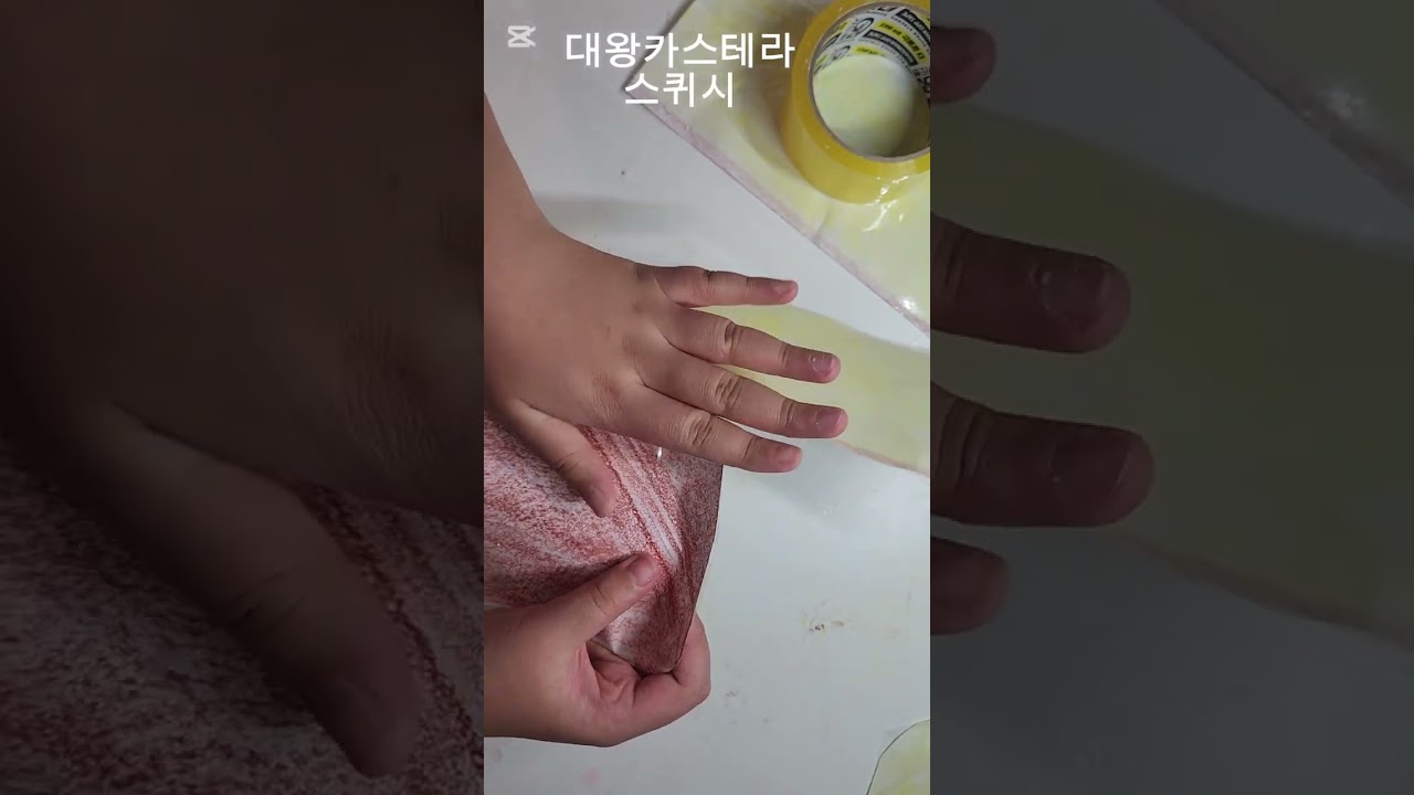대왕카스테라스퀴쉬#만들기#스퀴쉬#조이쪼이#구독#좋아요  #squishy #diy #paper #만들기 #꿀잼 #paperdiy