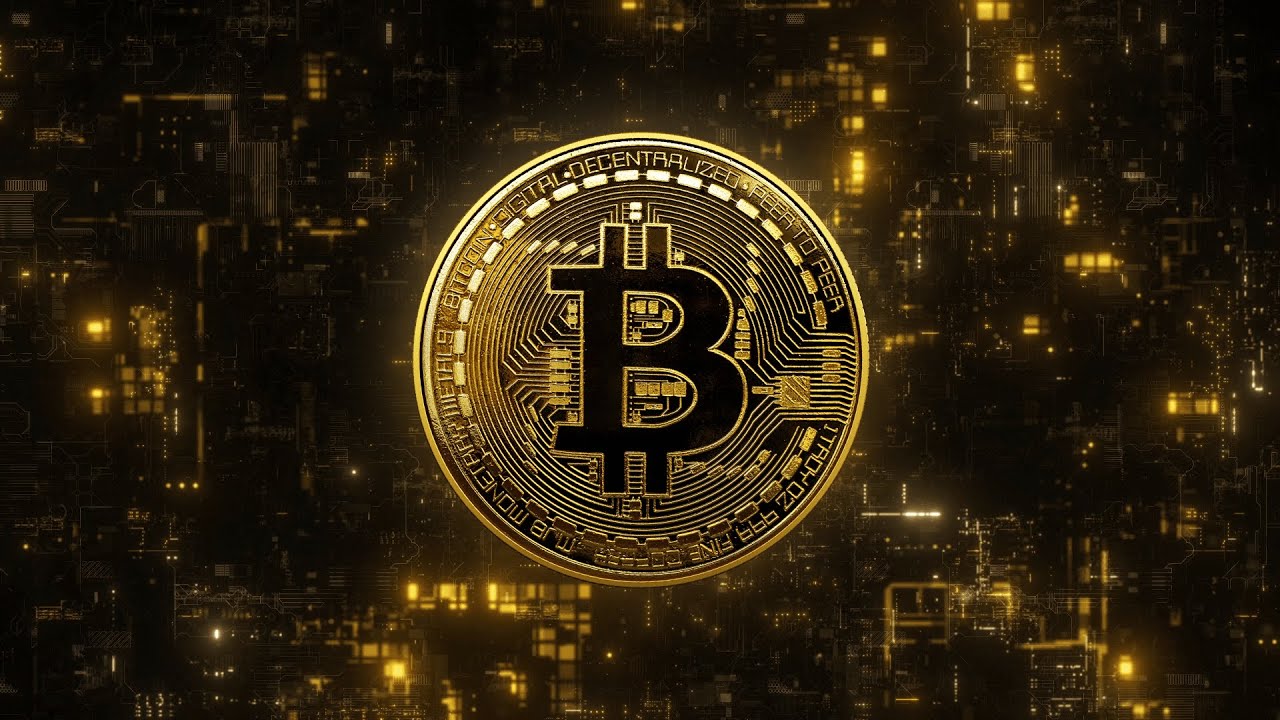 Bitcoin Crypto 1-hour Technology Screensaver 4K