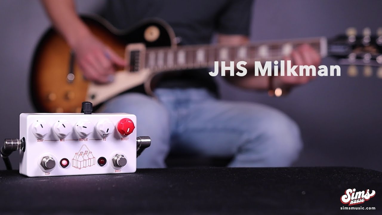 JHS Milkman Pedal Demo | Sims Music