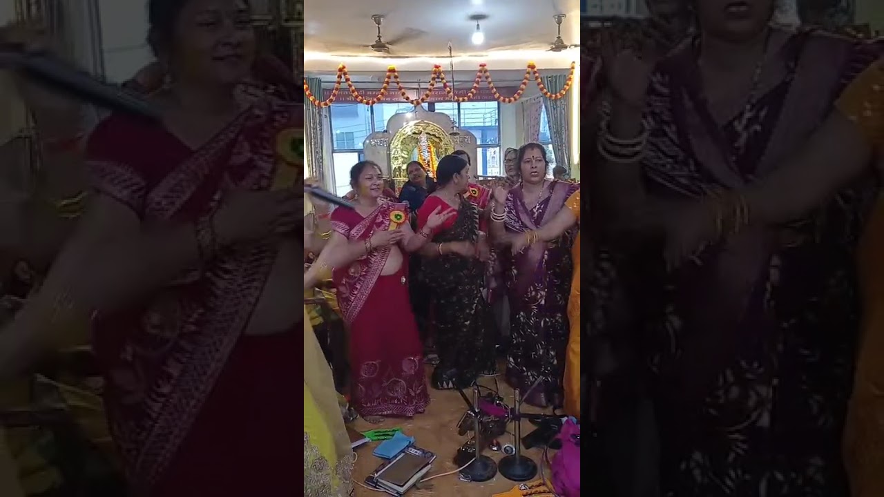 बहुत ही शानदार नृत्य के साथ भजन फिल्मी धुन में भजन में आनंद फिर ठुमका लगती सखियां साईं नगर में 