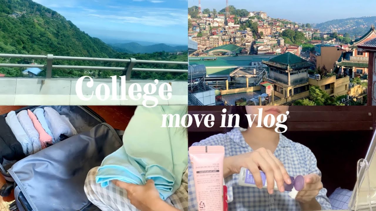 College Move in vlog 2022 | SLU Baguio City | Unpacking stuffs, Unboxing, Errands | love,tin