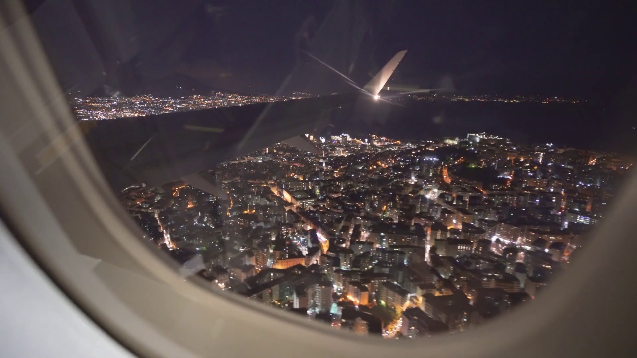 Italy, Naples International Airport, landing with AlItalia from Rome