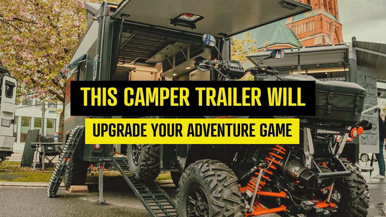 2026 Full Review – The Decamp C3: Live, Sleep & Haul Your Bike or Quad Off-Road in This Caravan