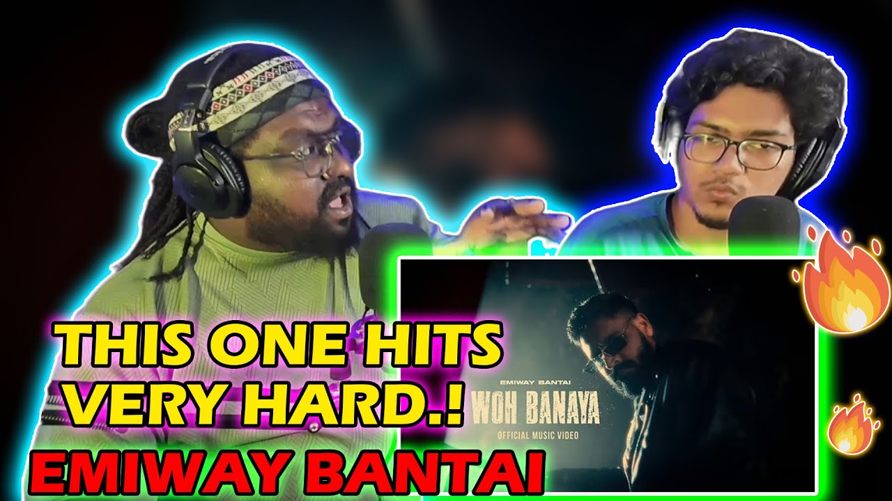 EMIWAY BANTAI - WOH BANAYA - Reaction | JOEE'S REACTION