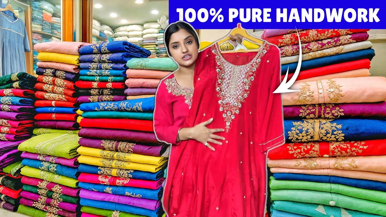 Designer Handwork Suits & Kurti Manufacturer in Kolkata  🔥 Handwork Kurti Wholesaler - IMPACT LUXURY