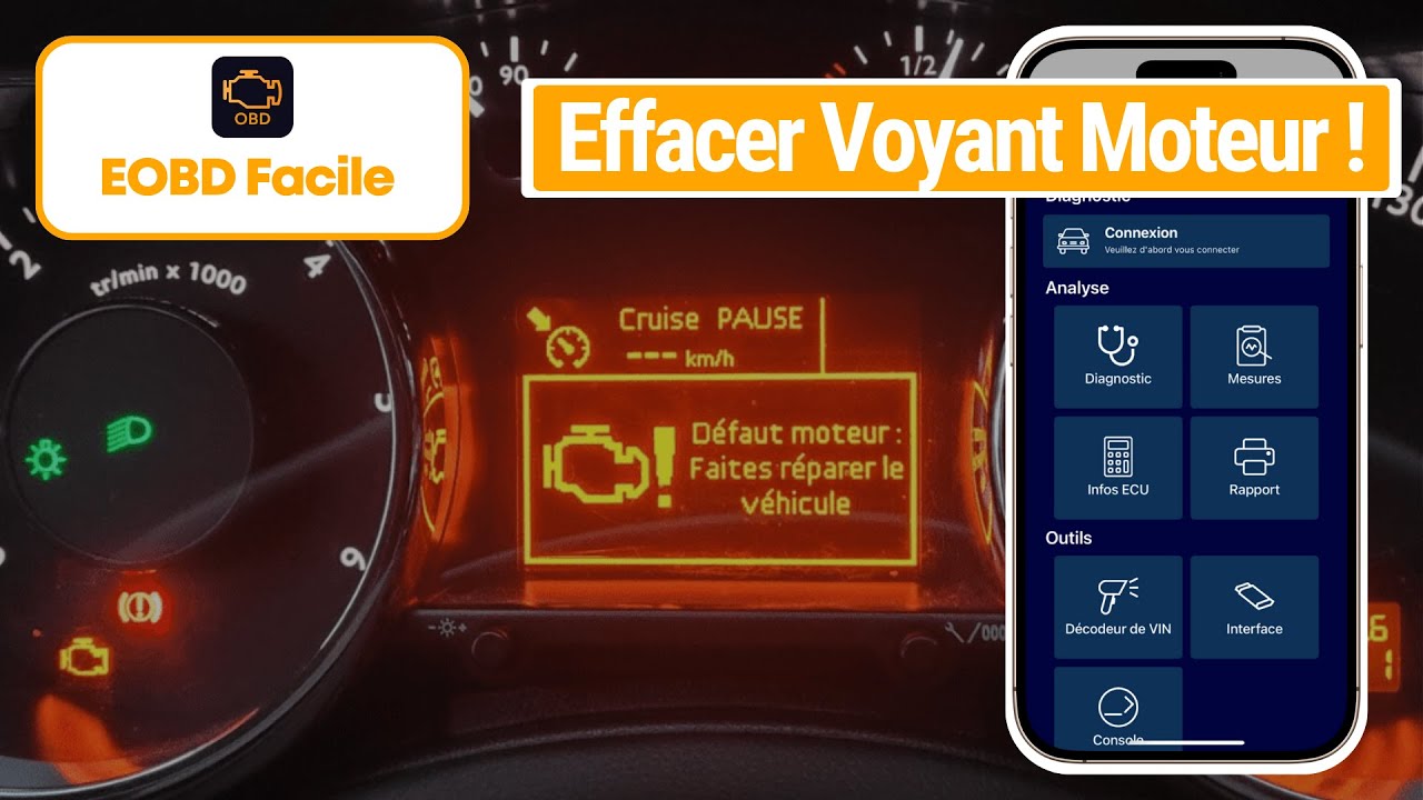 Utilisation EOBD FACILE Avec Boitier ELM 327 OBD2