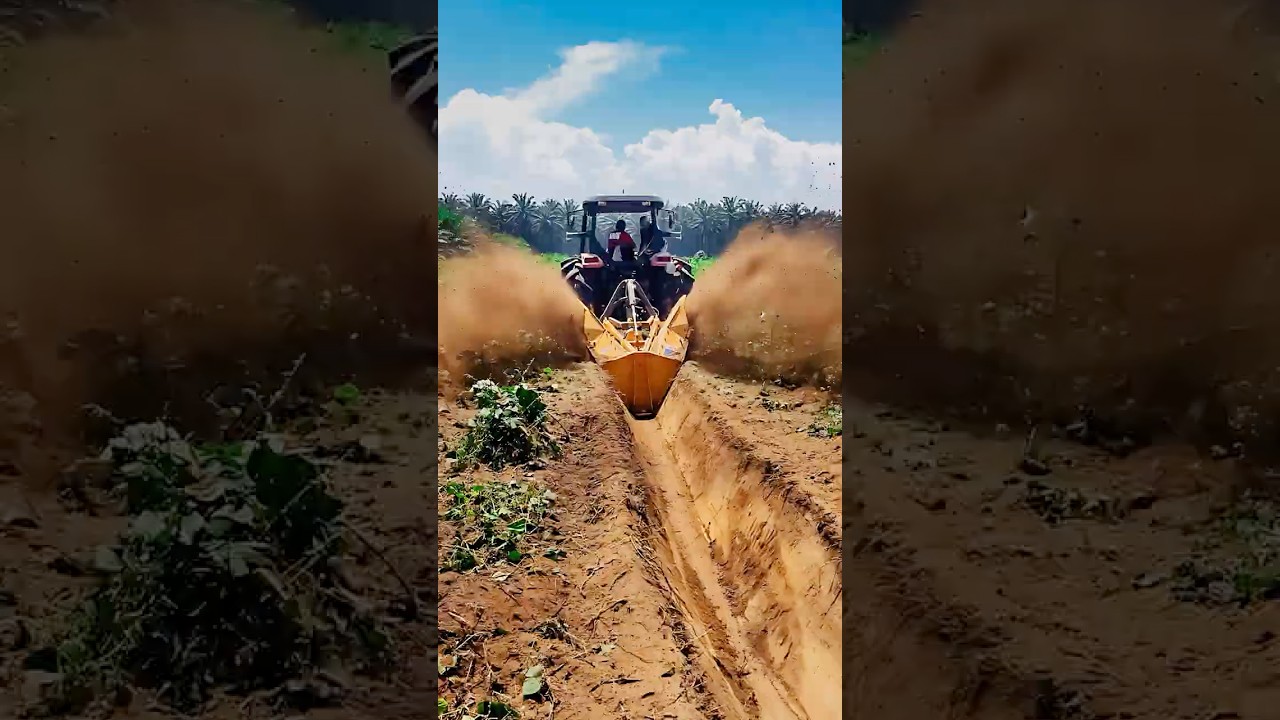 Revolutionizing Farming: The Ultimate Excavation Ditcher for Efficient Drainage & Irrigation! 🚜💧