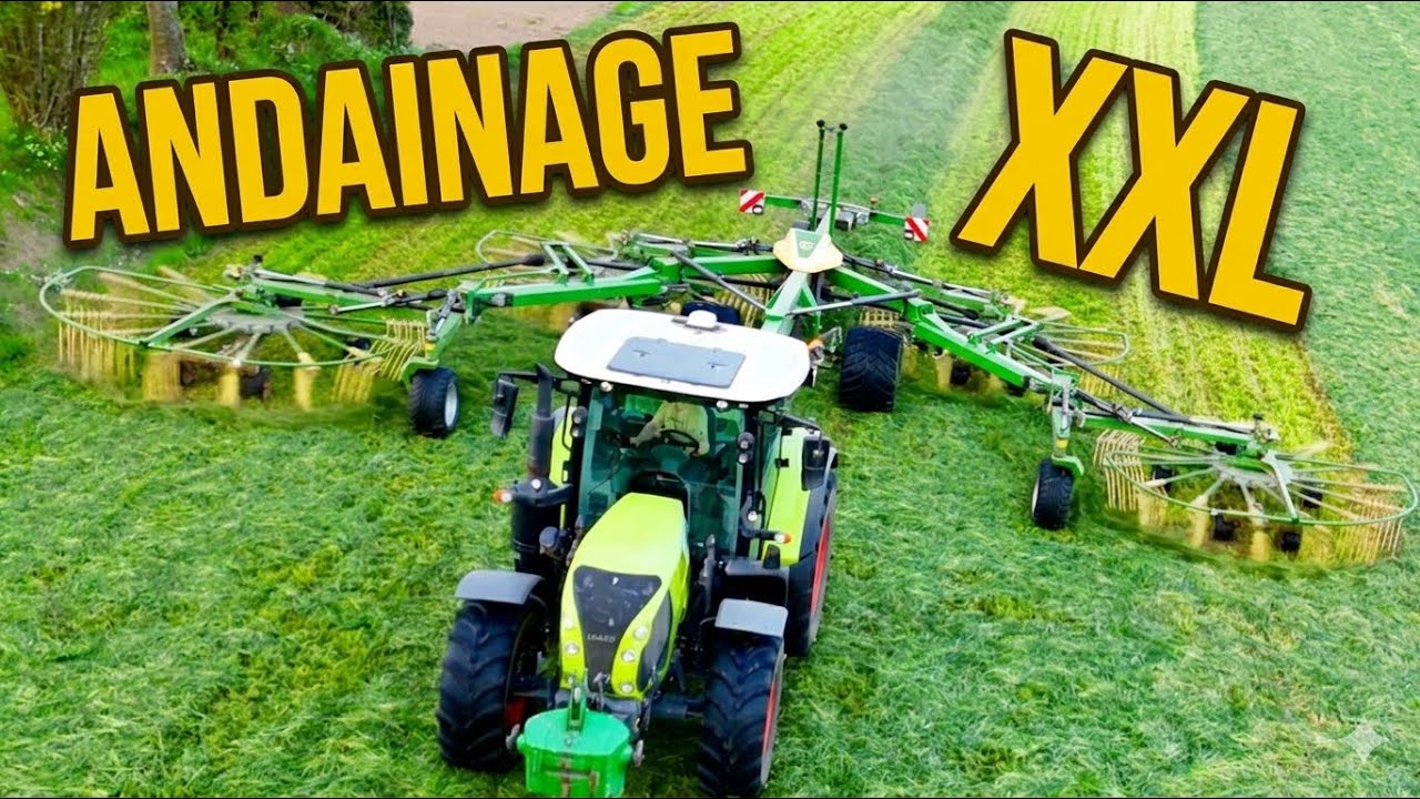 Andaineur Krone swadro TC1570 (le deuxième en France)