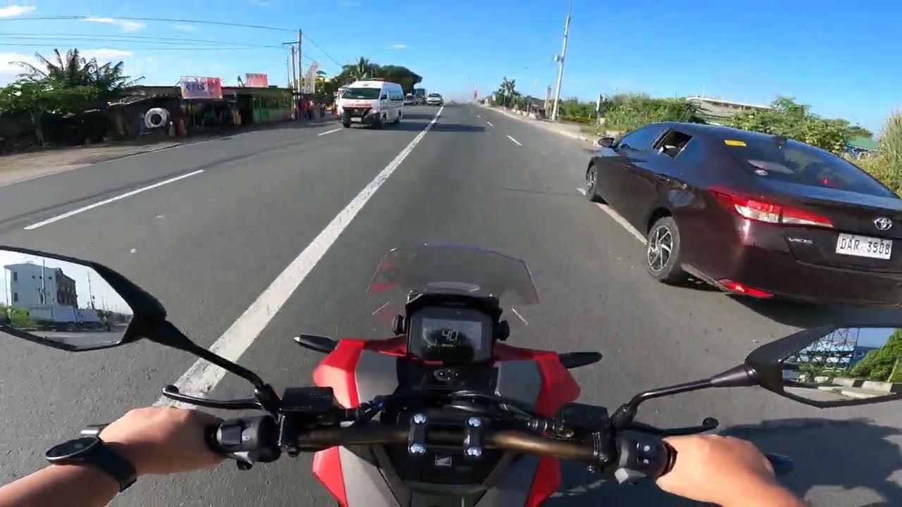 NEW ADV 160 TEST DRIVE