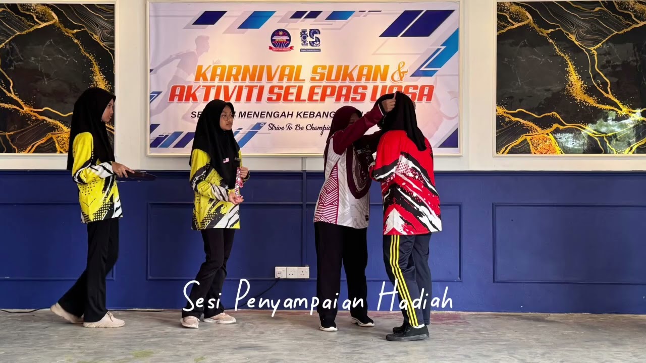 MAJLIS PENYAMPAIAN HADIAH KARNIVAL SUKAN & AKTIVITI SELEPAS UASA 💪🏅
