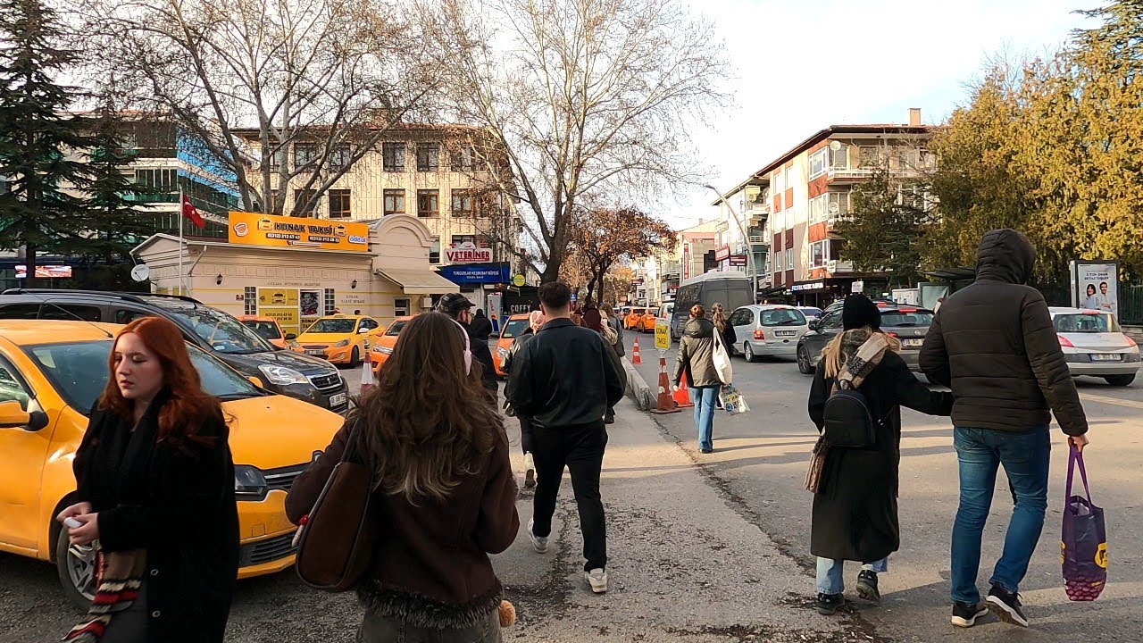 Ankara [4k60fps], Bahçelievler ve Beşevler'de Gezinti - Strolling Around Bahcelievler and Besevler