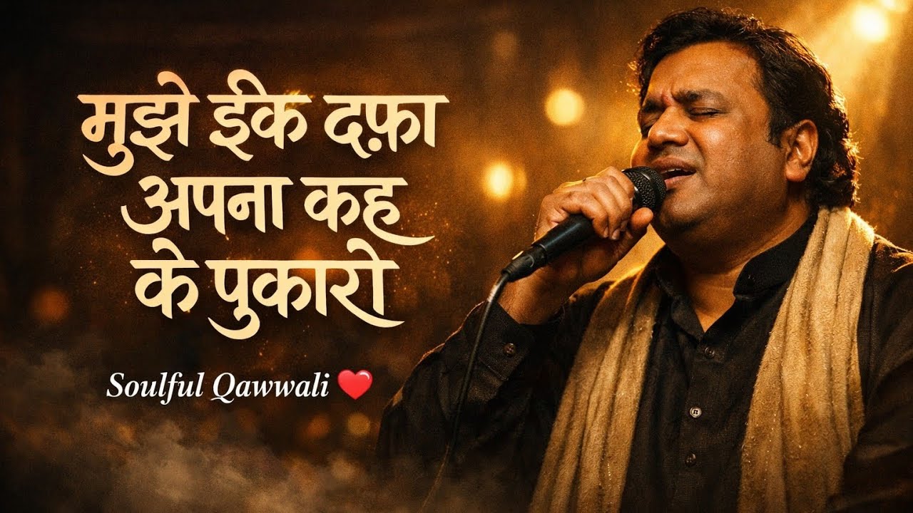 मुझे इक दफ़ा अपना कह के पुकारो | Soulful Sufi Qawwali | Heart Touching Song | ISQ |