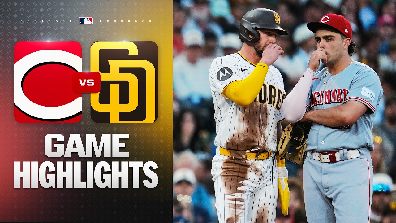 Reds vs. Padres Game Highlights (6/9/26) | MLB Highlights