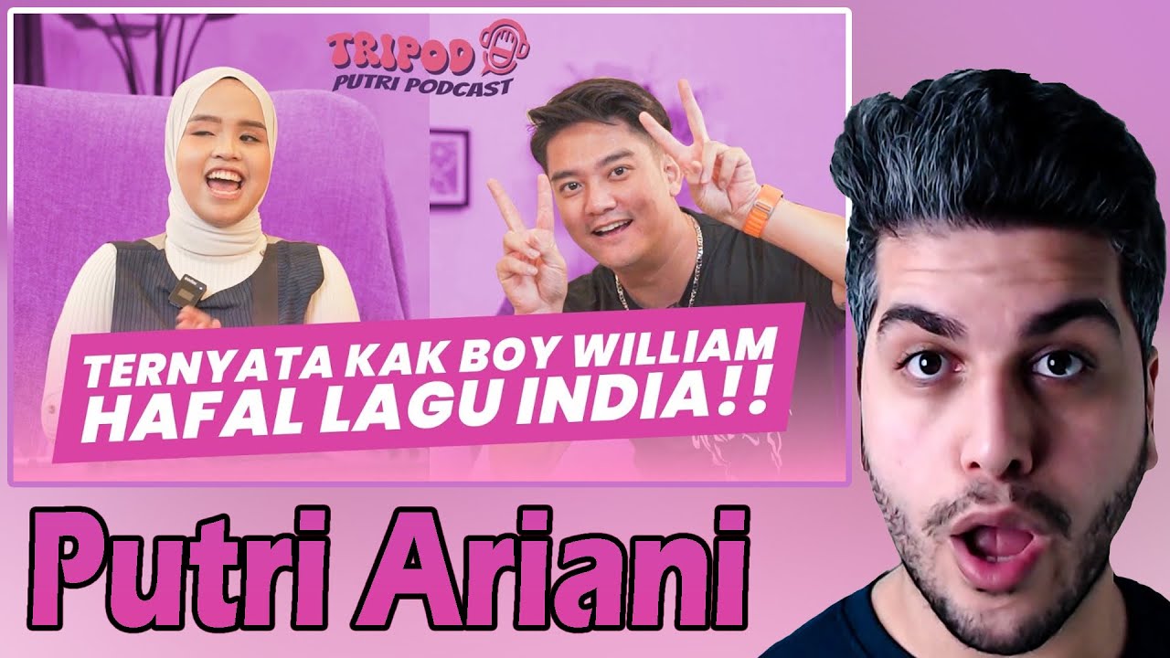 [ENG SUB] PUTRI ARIANI | AJAIB!! KAK BOY WILLIAM SERBA BISA APA SAJA!!! REACTION TEPKİ