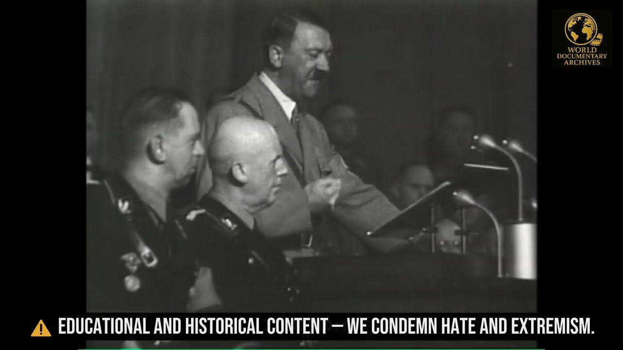 Hitler on Memel Annexation 1935 | Reichstag Speech Historical Footage