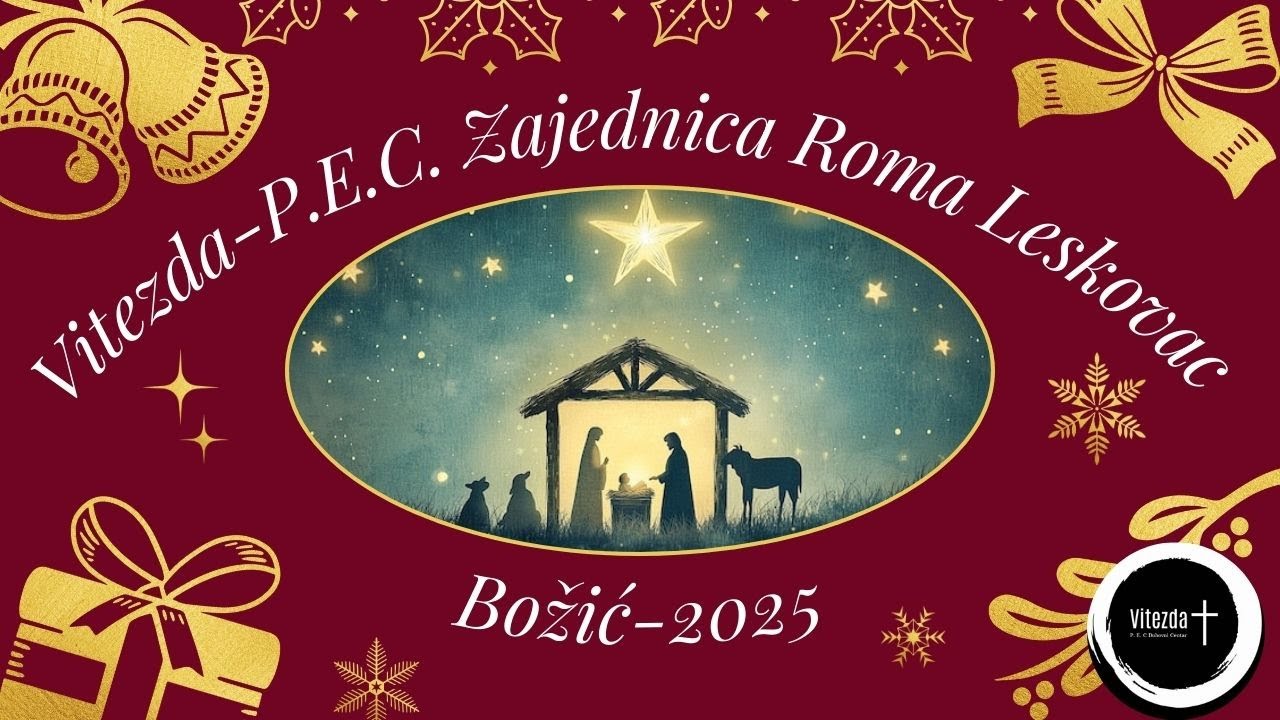 Proslava Božić 05.01.2025 Zajednica Roma Leskovac