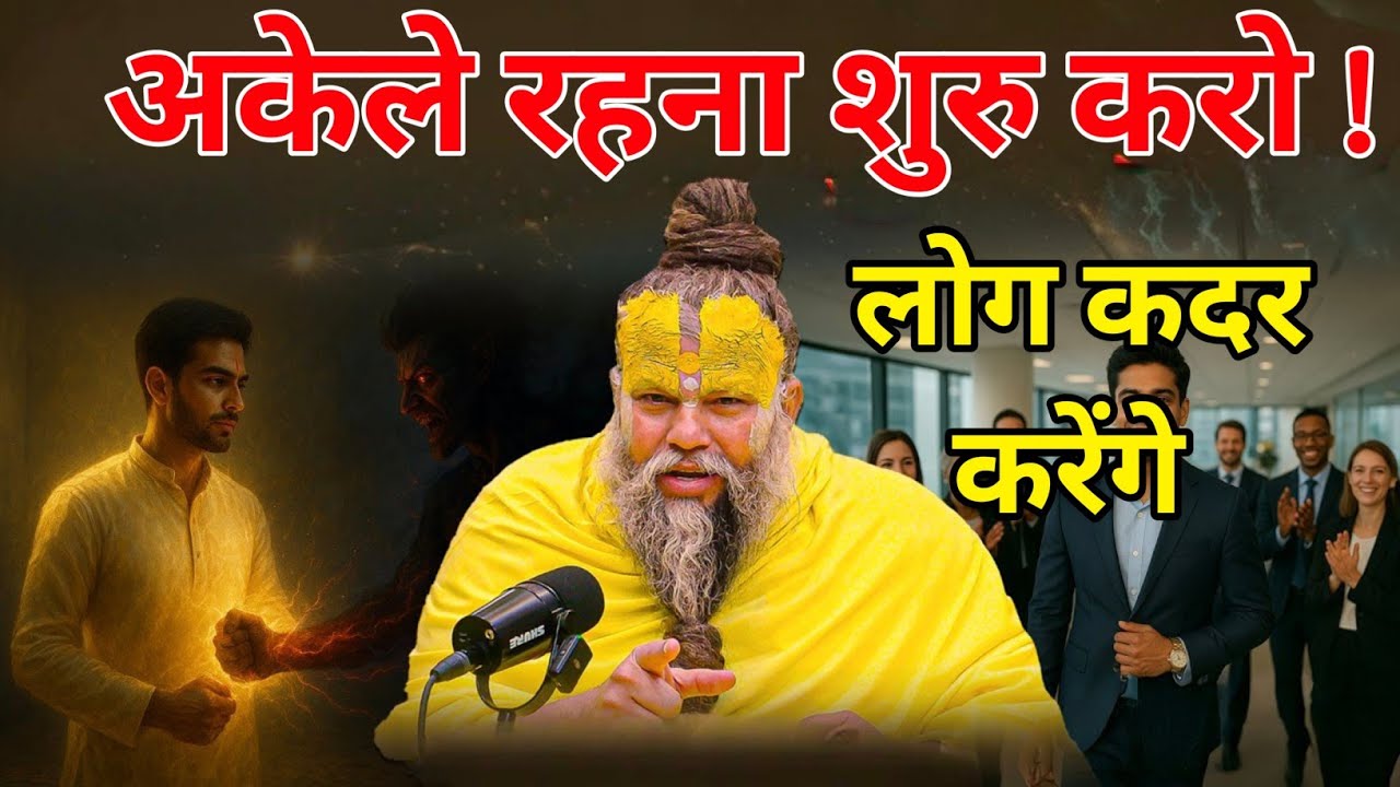 अकेले रहना शुरु करो ! // Shri Hit Premanand Ji Maharaj#premanandji #premanandjipravachan#motivation
