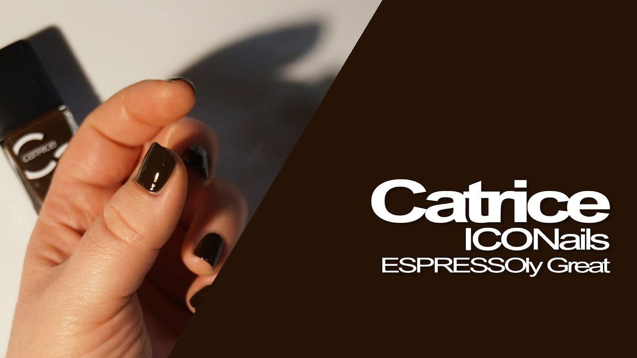 Nail Swatch | Nail Polish | Catrice ICONails x 131 ESPRESSOly Great | dm-Nagellack unter drei Euro