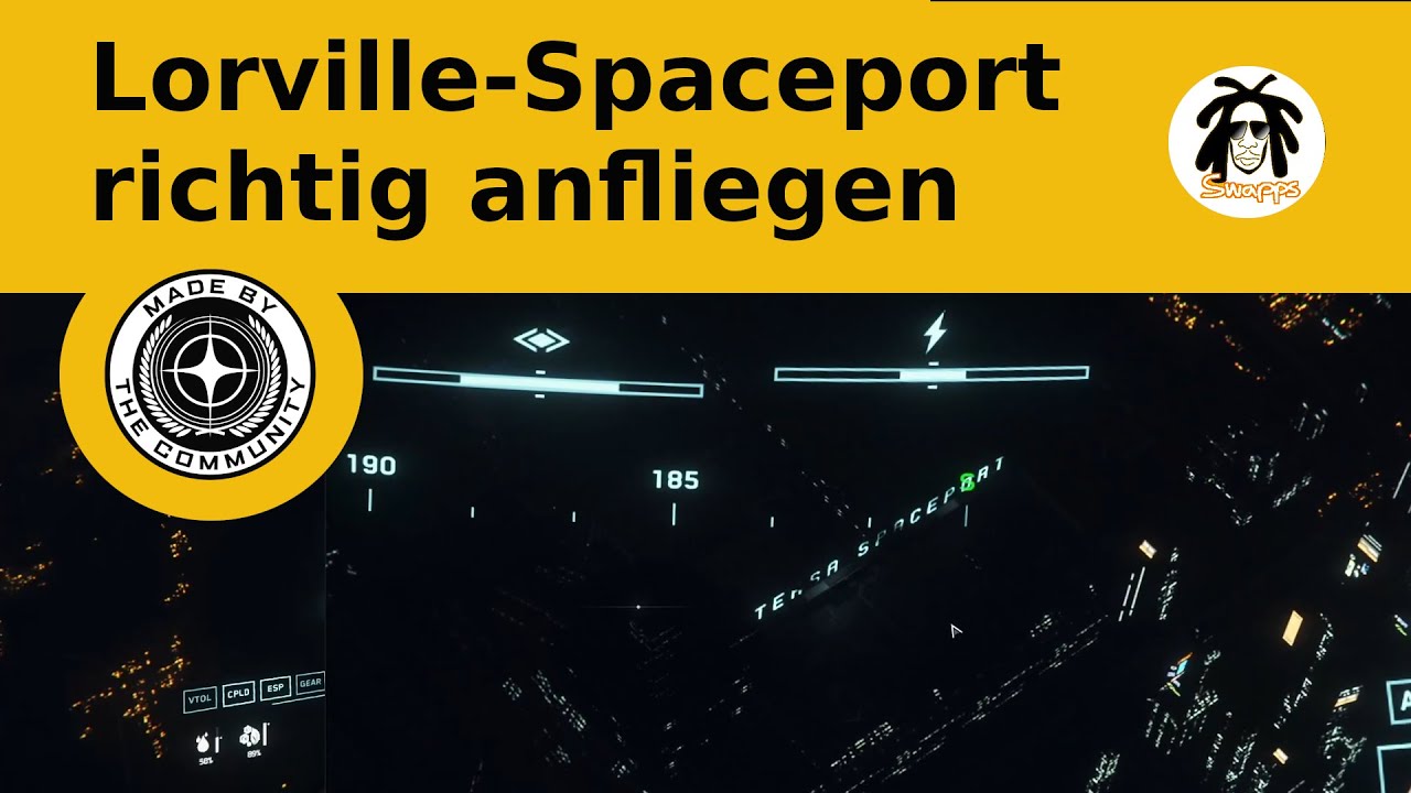 Star Citizen: Beim Lorville-Anflug den Teasa Spaceport  finden