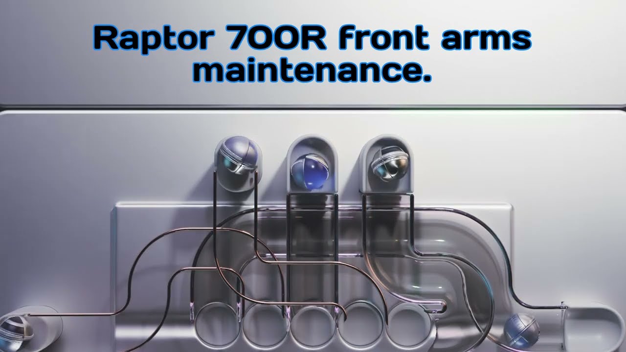 Raptor 700 R - front suspension arms maintenance