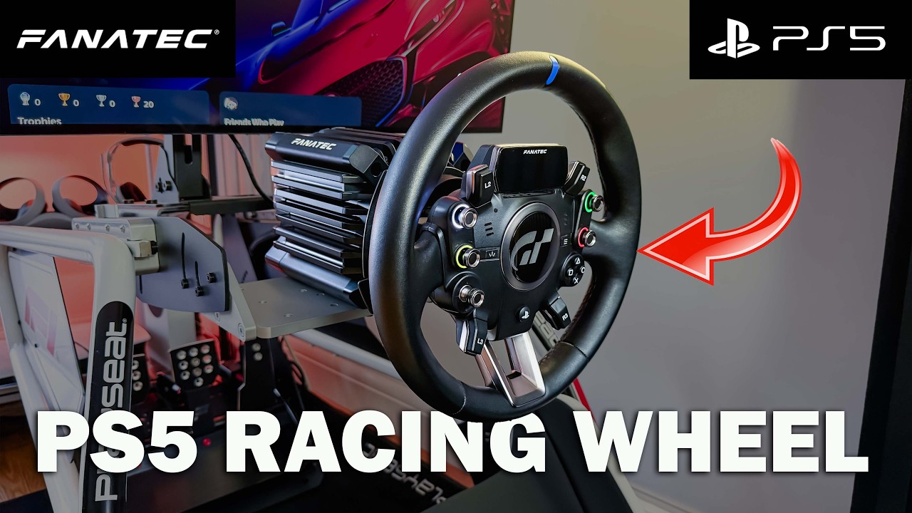 BEST PS5 Racing Wheel - Fanatec GT DD Extreme STILL WORTH IT?