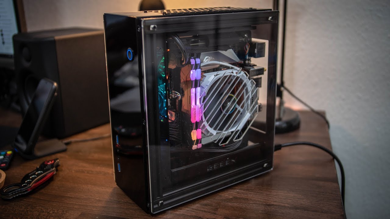 Timelapse Build GEEEK A30 Mini ITX + GPU Giveaway