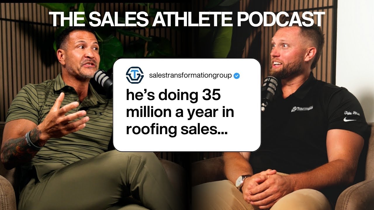 $35M/Year in Roofing Sales &ndash; Rene Rodriguez on Sales Athlete w/ Ryan Groth