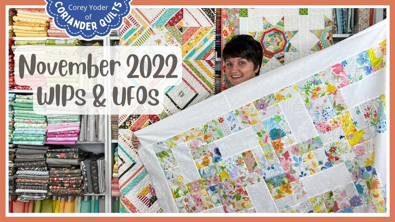 Who's up for a SCRAPPY sew-a-long? PLUS finished quilts and quilt tops!