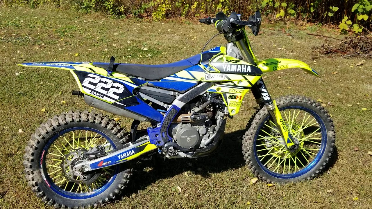2018 yamaha yz250FX review