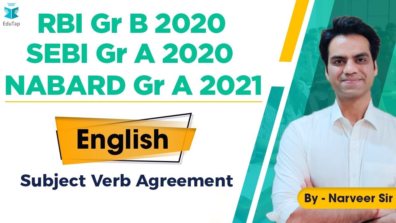 RBI Gr B 2020 |SEBI Gr A 2020 |NABARD Gr A 2021 |English | MCQs | Lecture 1