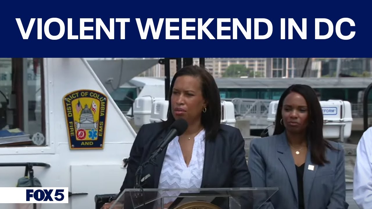 FULL VIDEO: DC Mayor Bowser addresses violent weekend in DC