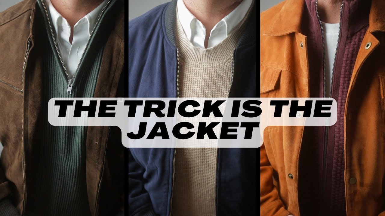 Fall Layering Outfits for Men Including Color Matching
