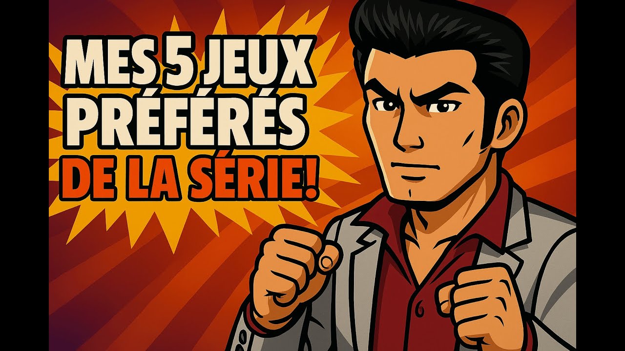 Mes 5 jeux Yakuza/Like A Dragon préférés en 2025 !