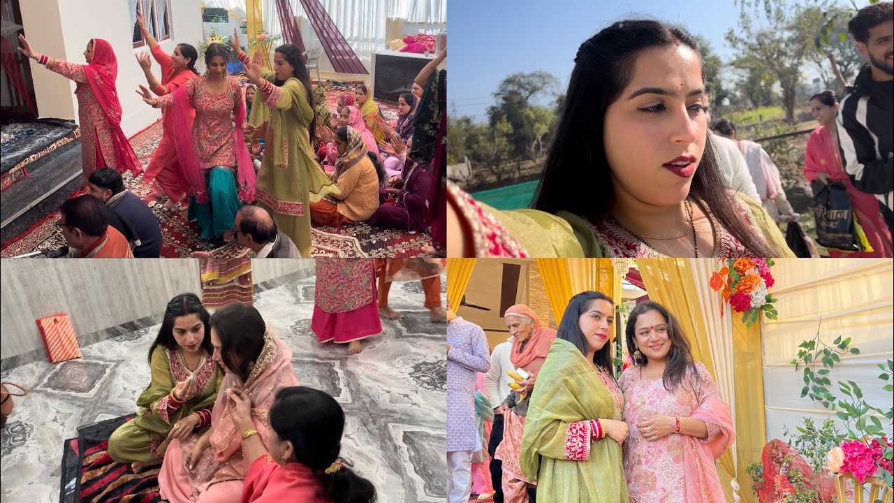 Finally she is getting married …# day 1 🌸 satsang  full vlog ❤️ 