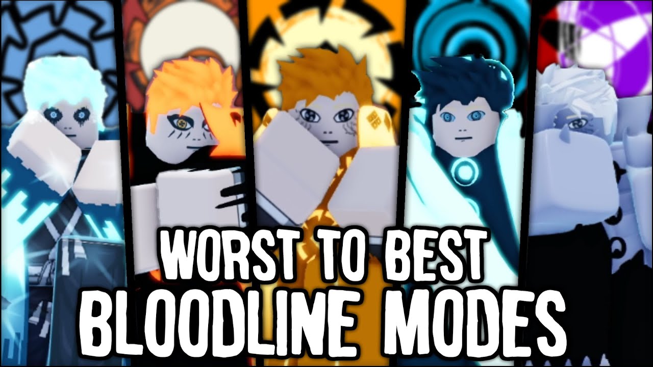 EVERY Bloodline Mode RANKED From WORST To BEST | Shinobi Life 2 Bloodline Tier List