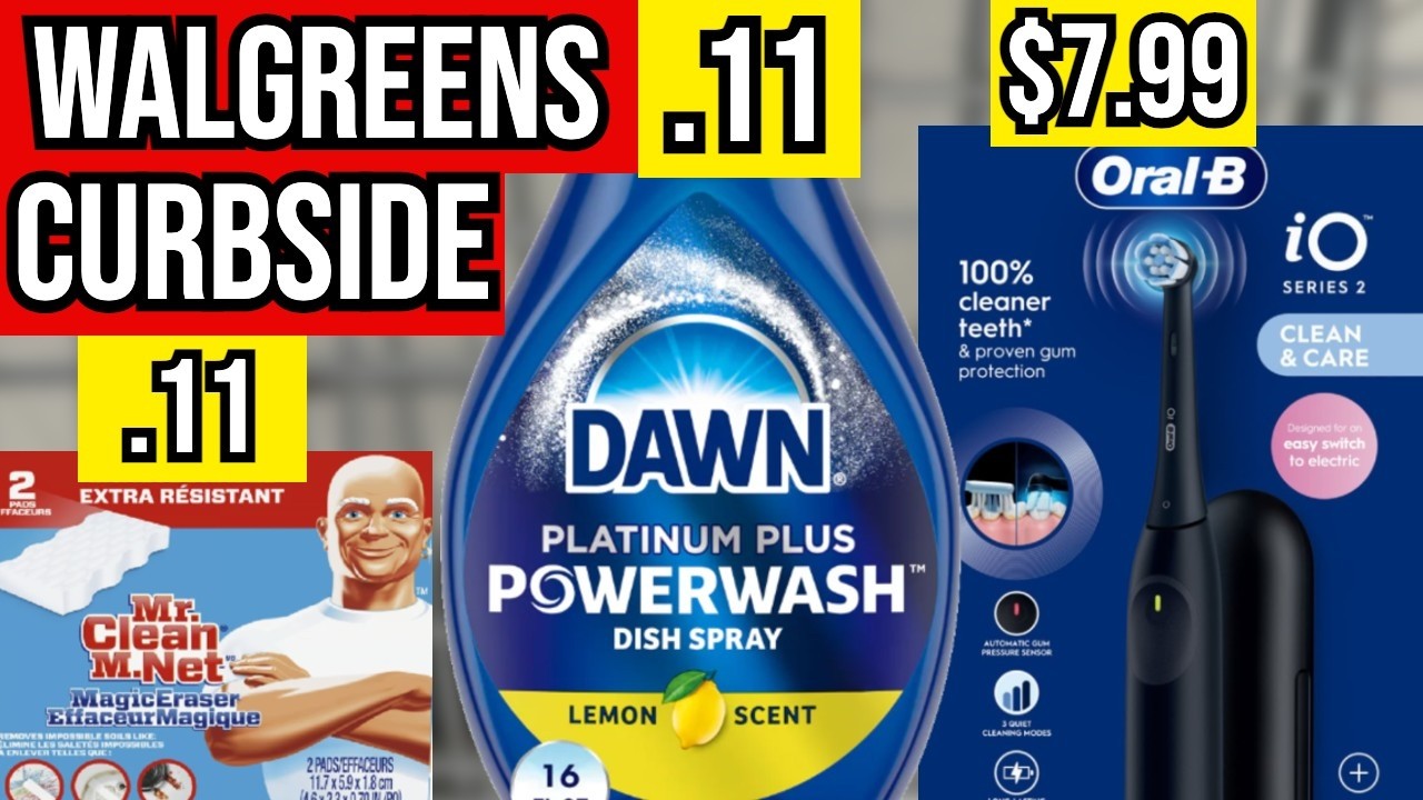 Walgreens **.11 CENT DAWN + MR. CLEAN** EASY CURBSIDE until FEB. 28!