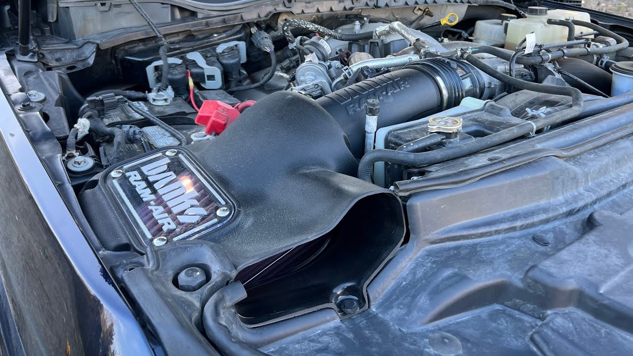 2021 F-450 GETS THE NEW BANKS RAM AIR INTAKE! THIS THING IS AWESOME!