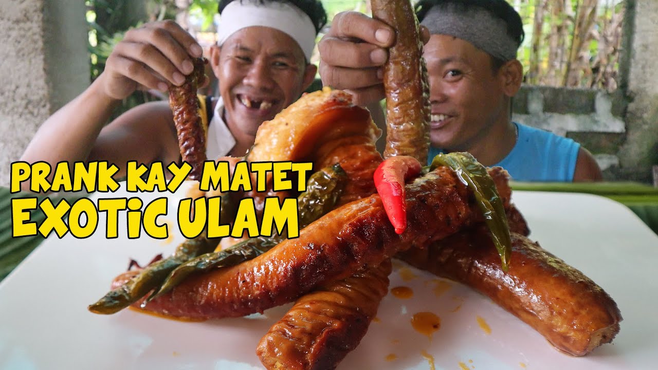 EXOTIC FOOD | PRANK KAY MATET | HAMON NI JARRY KAY ULAM KING RANDY