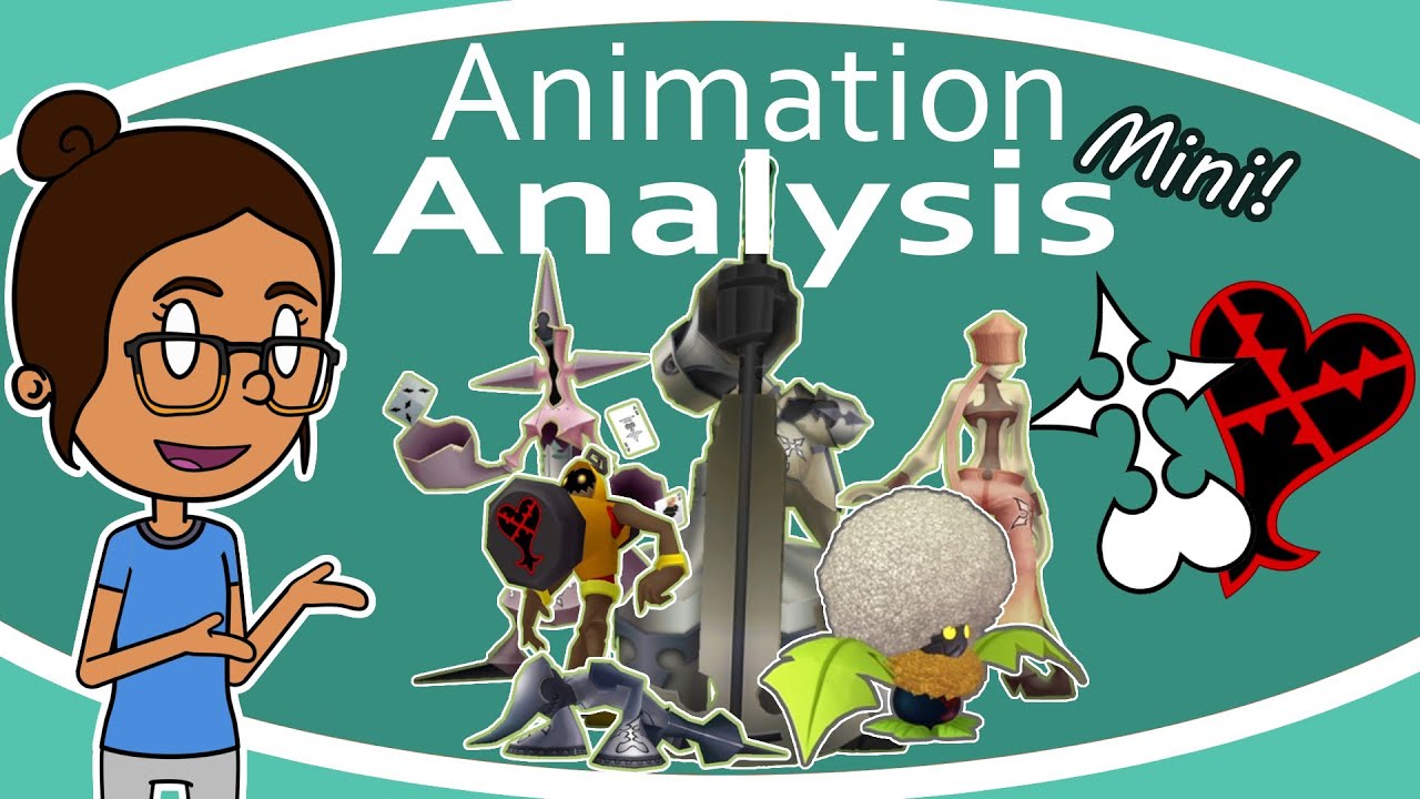 Kingdom Hearts Enemy Animation Breakdown! Episodes 1-6