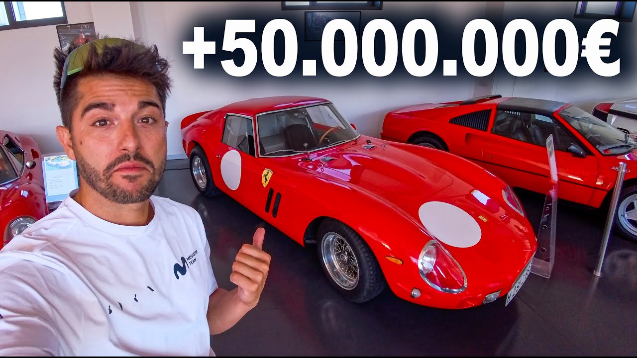 VISITAMOS un MUSEO de COCHAZOS de M&Aacute;S de 50 MILLONES de EUROS  🏎️