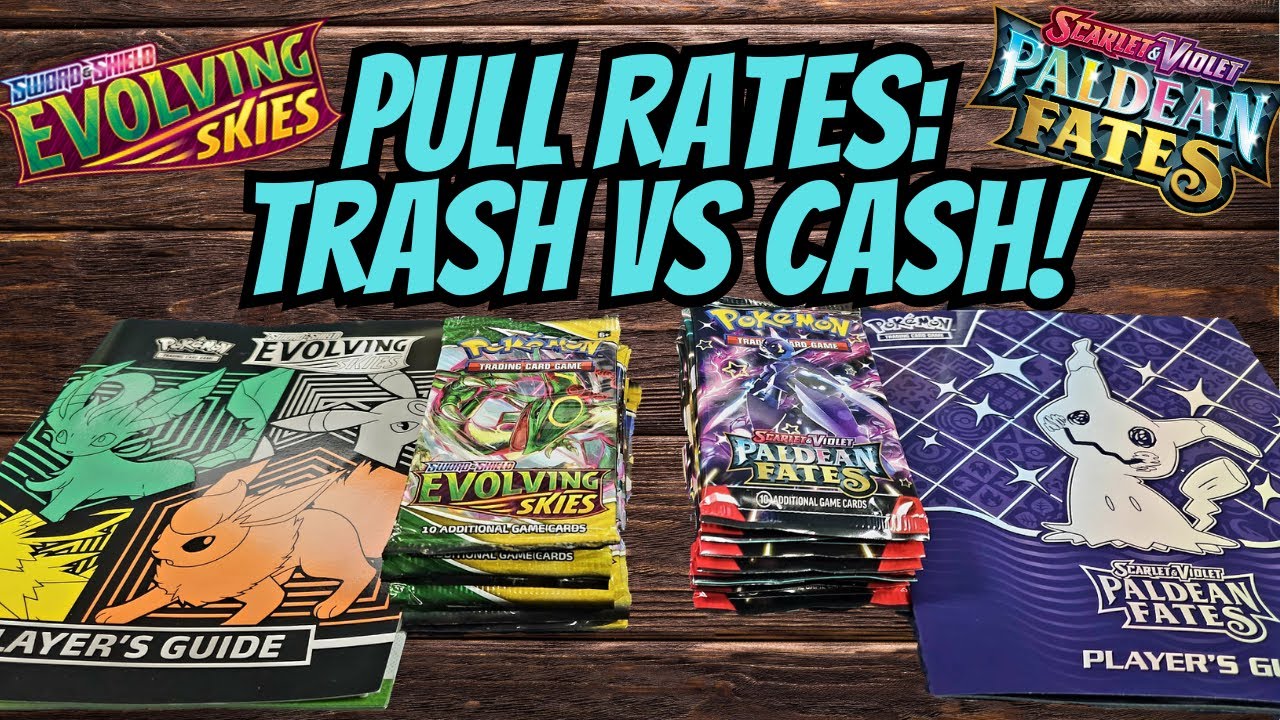 Worst vs. Best Pull Rates: Evolving Skies + Paldean Fates Pack Opening!