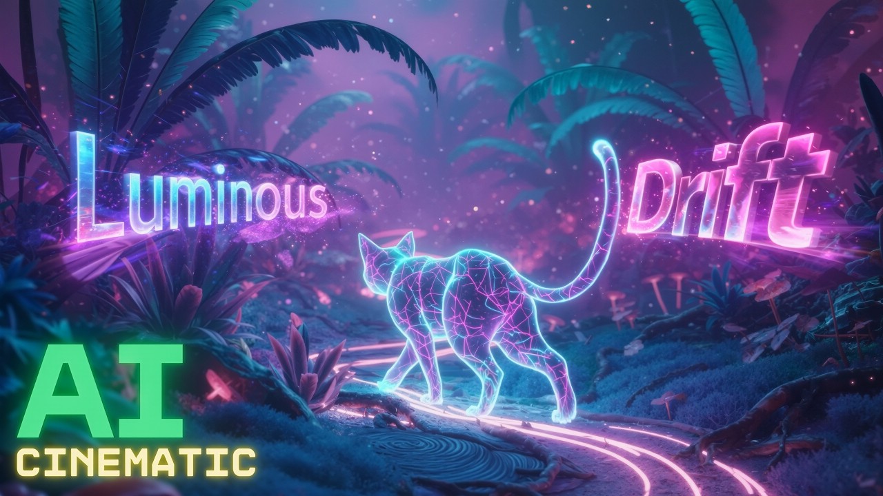 AuraNova - Luminous Drift | Psytrance 4K cinematic