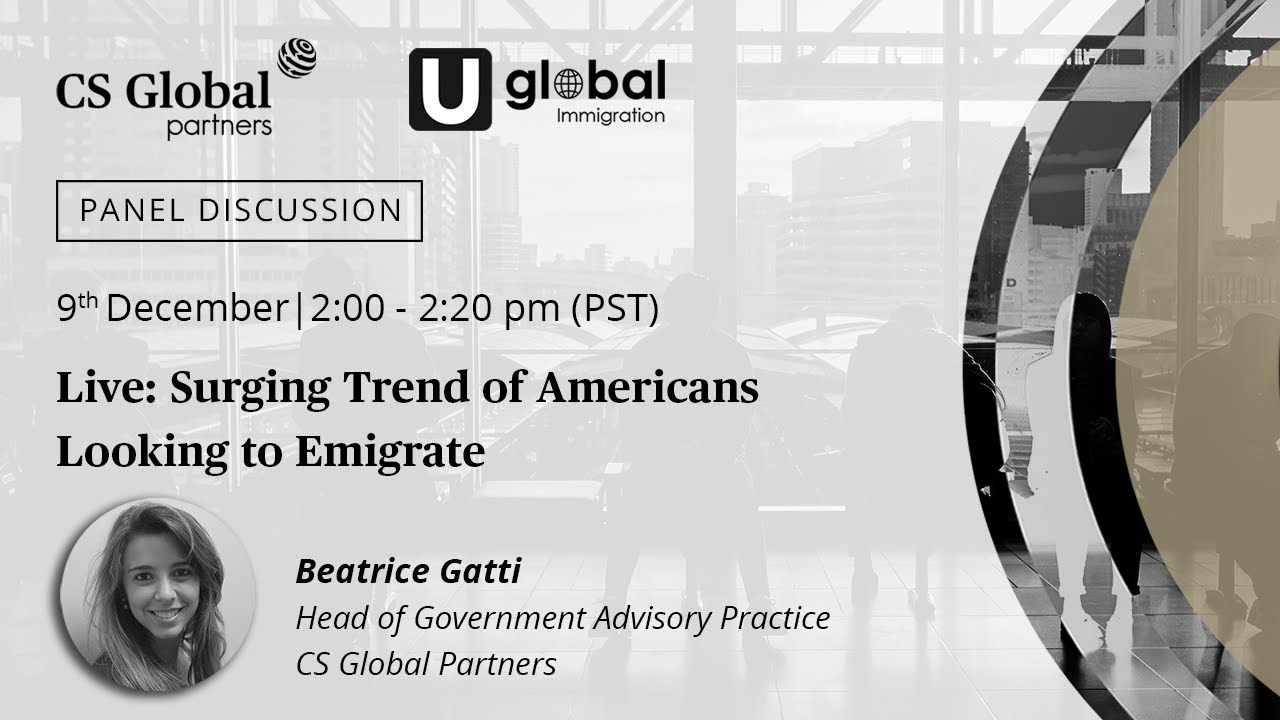 Surging Trend of Americans Looking to Emigrate - Uglobal Immigration