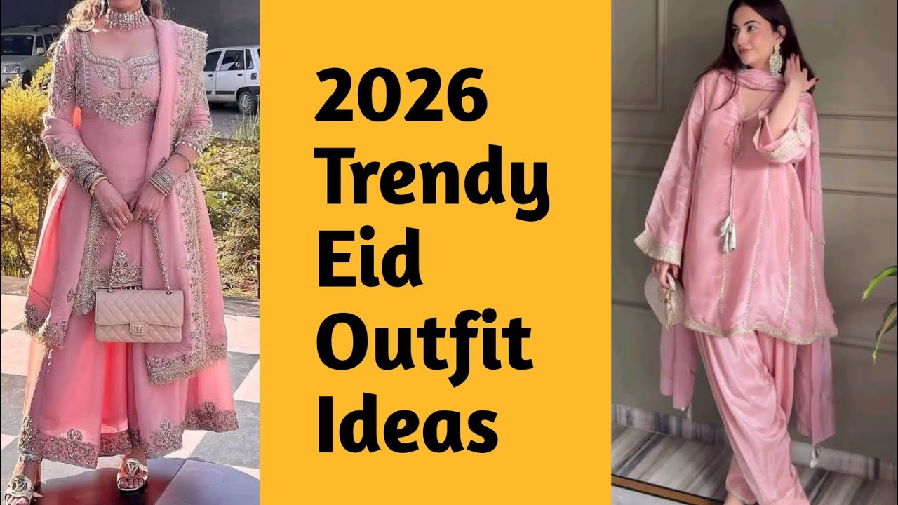🥰😍 Eid outfit ideas 2026//Trendy Eid dress/Fashion ideas for Eid/Pakistani Eid outfits/