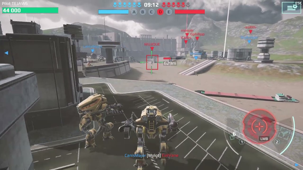 War robot first Battle 